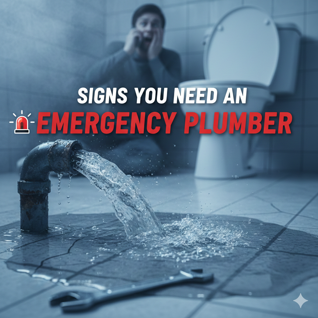 Signs You Need an Emergency Plumber