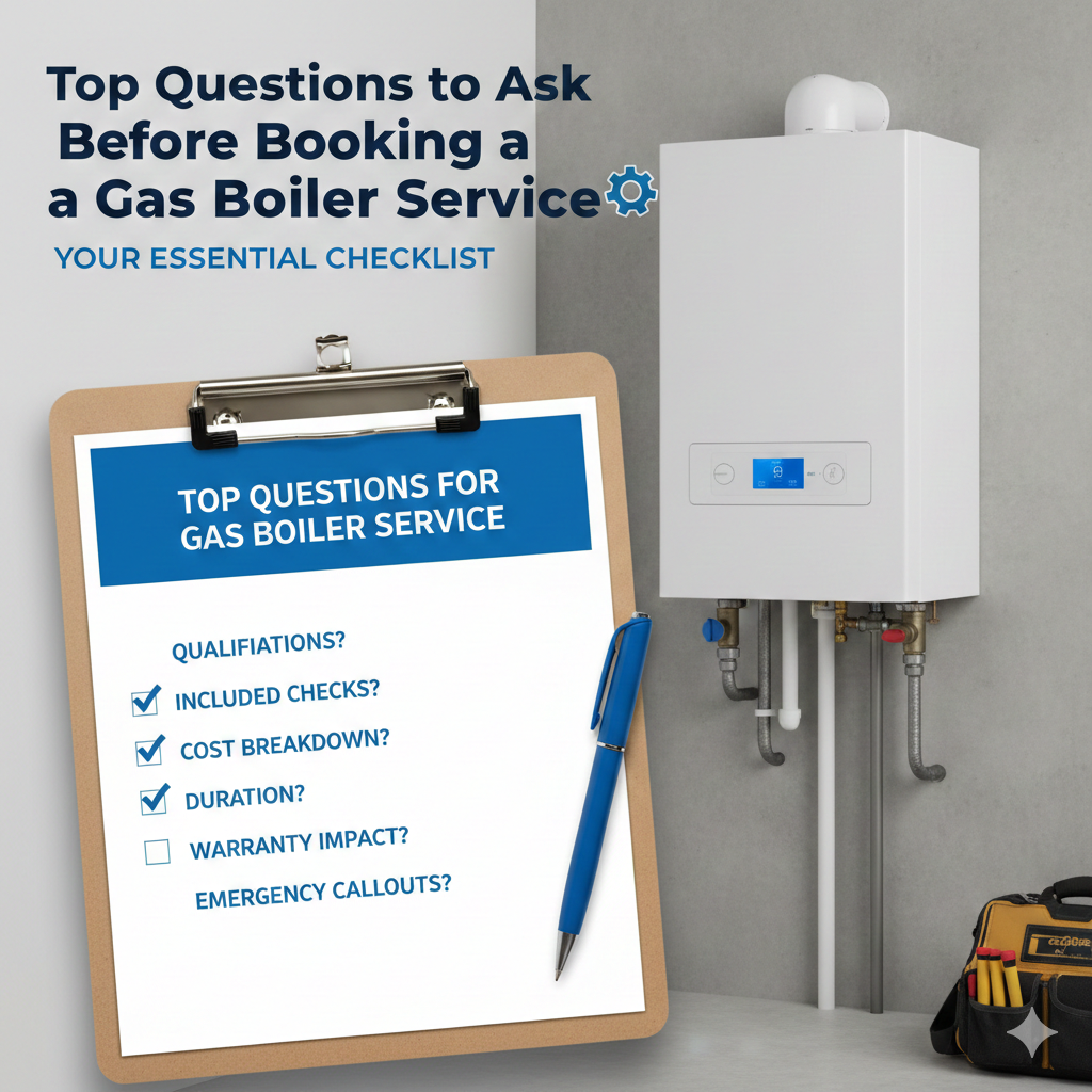 Top Questions to Ask Before Booking a Gas Boiler Service